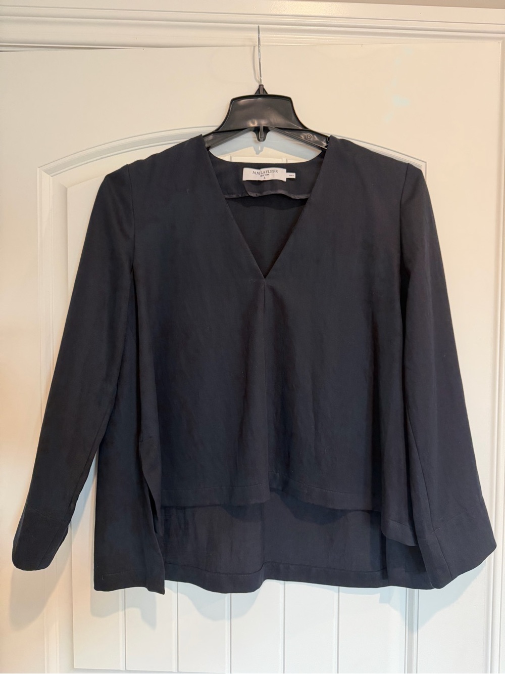 M.M. Lafleur The Annette Top Everyday Twill Size Small